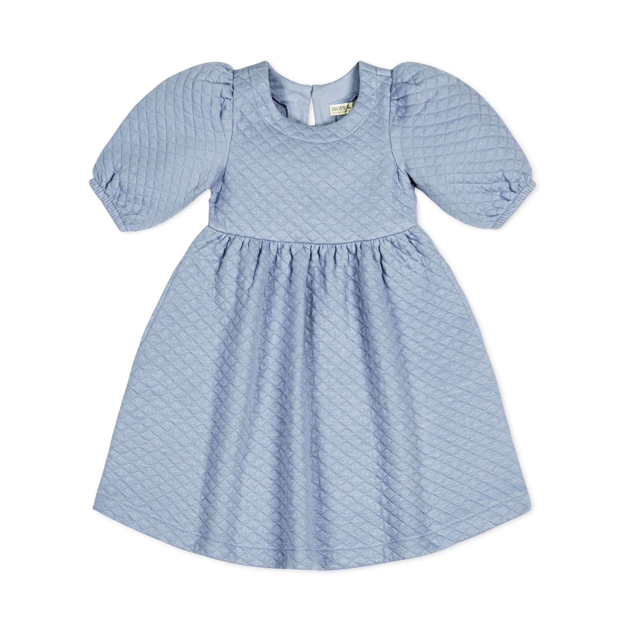 Organic Puff Sleeve Dress - Baby - Blissfully Lavender BoutiqueHope & Henry
