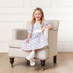 Organic Puff Sleeve Party Dress - Blissfully Lavender BoutiqueHope & Henry