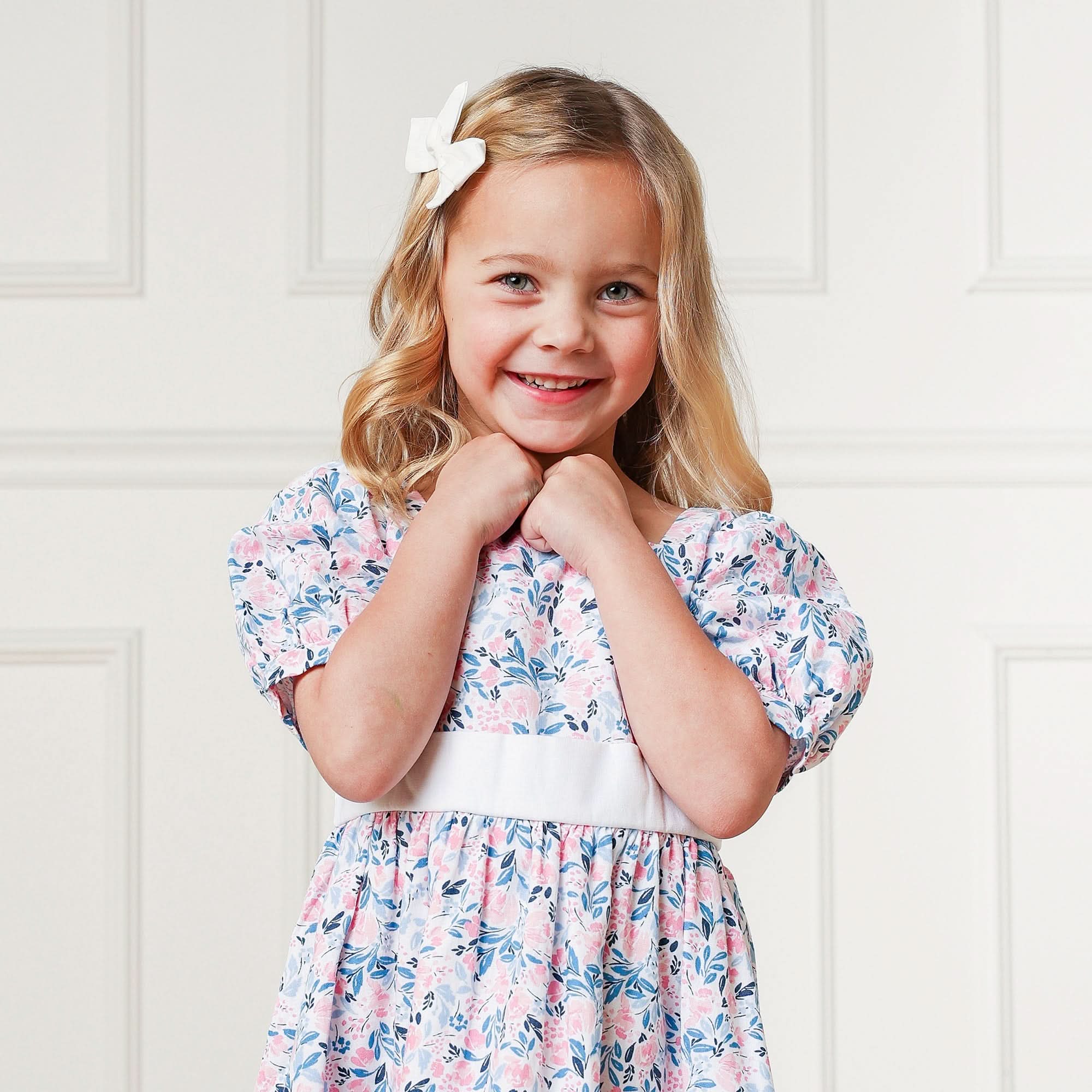 Organic Puff Sleeve Party Dress - Blissfully Lavender BoutiqueHope & Henry