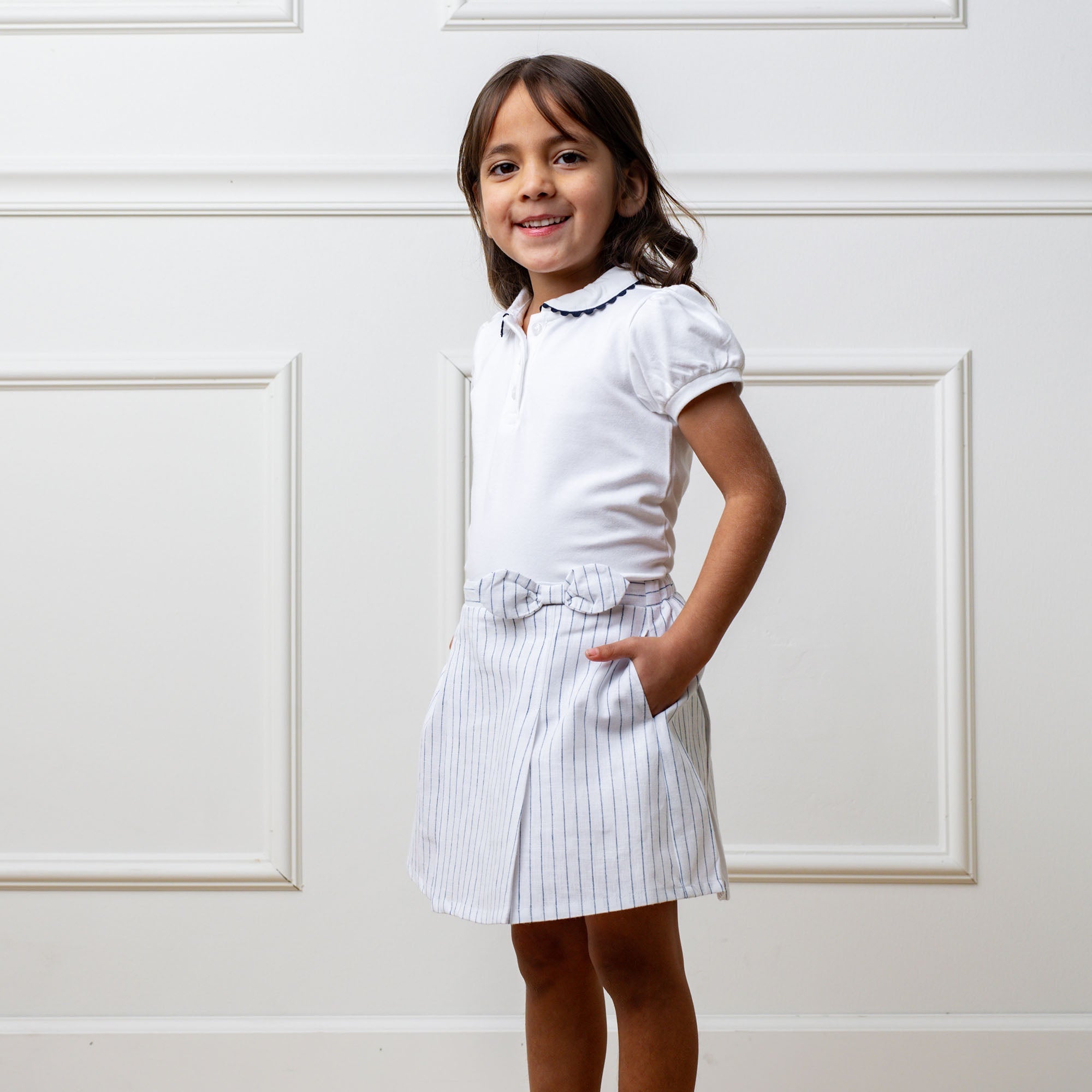 Organic Puff Sleeve Polo - Blissfully Lavender BoutiqueHope & Henry