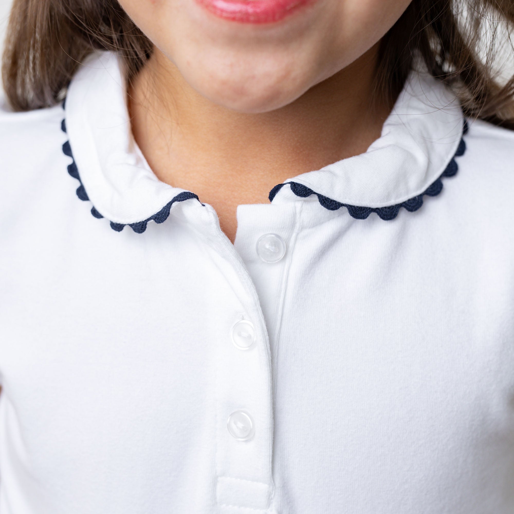 Organic Puff Sleeve Polo - Blissfully Lavender BoutiqueHope & Henry