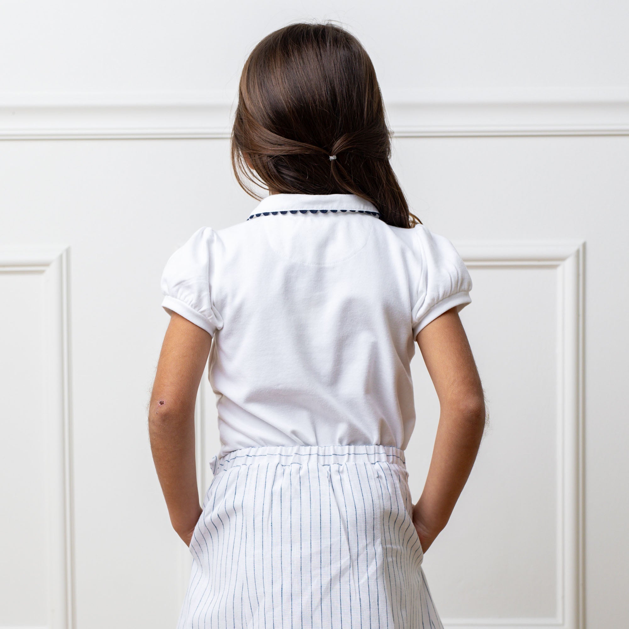 Organic Puff Sleeve Polo - Blissfully Lavender BoutiqueHope & Henry