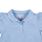 Organic Puff Sleeve Polo - Blissfully Lavender BoutiqueHope & Henry