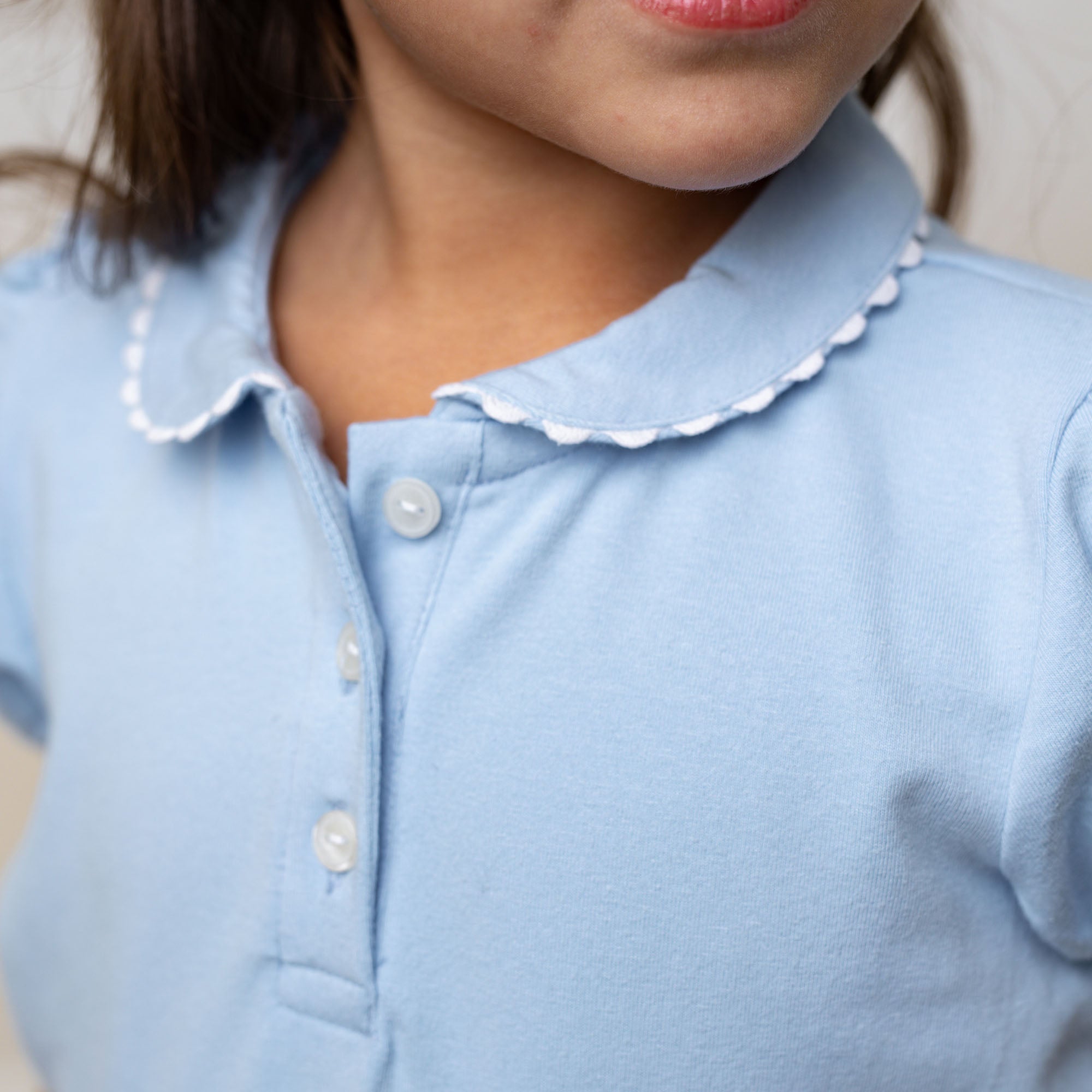 Organic Puff Sleeve Polo - Blissfully Lavender BoutiqueHope & Henry