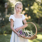 Organic Sateen Flower Girl Dress - Blissfully Lavender BoutiqueHope & Henry