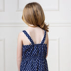Organic Scallop Trim Button Romper - Blissfully Lavender BoutiqueHope & Henry