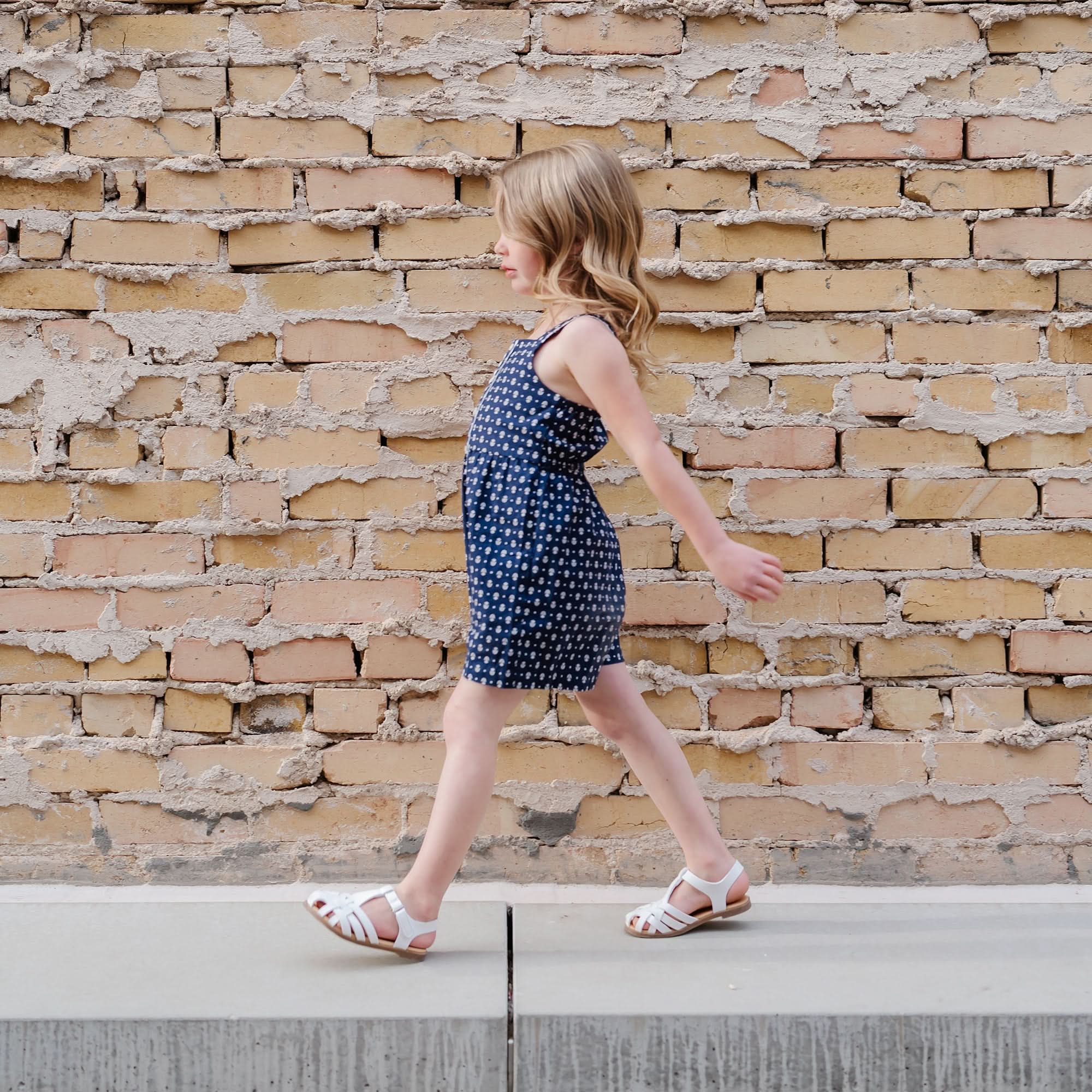 Organic Scallop Trim Button Romper - Blissfully Lavender BoutiqueHope & Henry