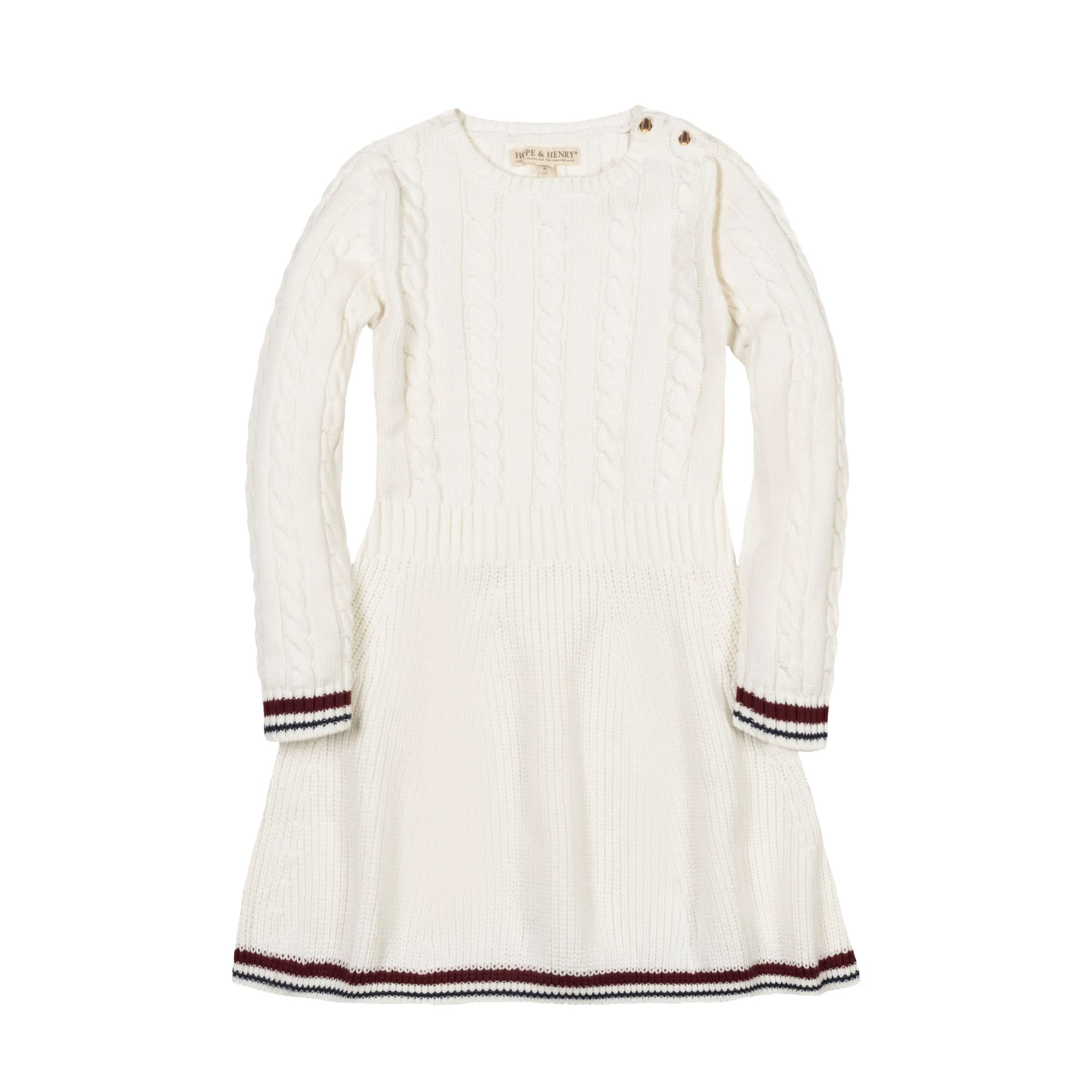 Organic Schoolgirl Sweater Dress - Blissfully Lavender BoutiqueHope & Henry