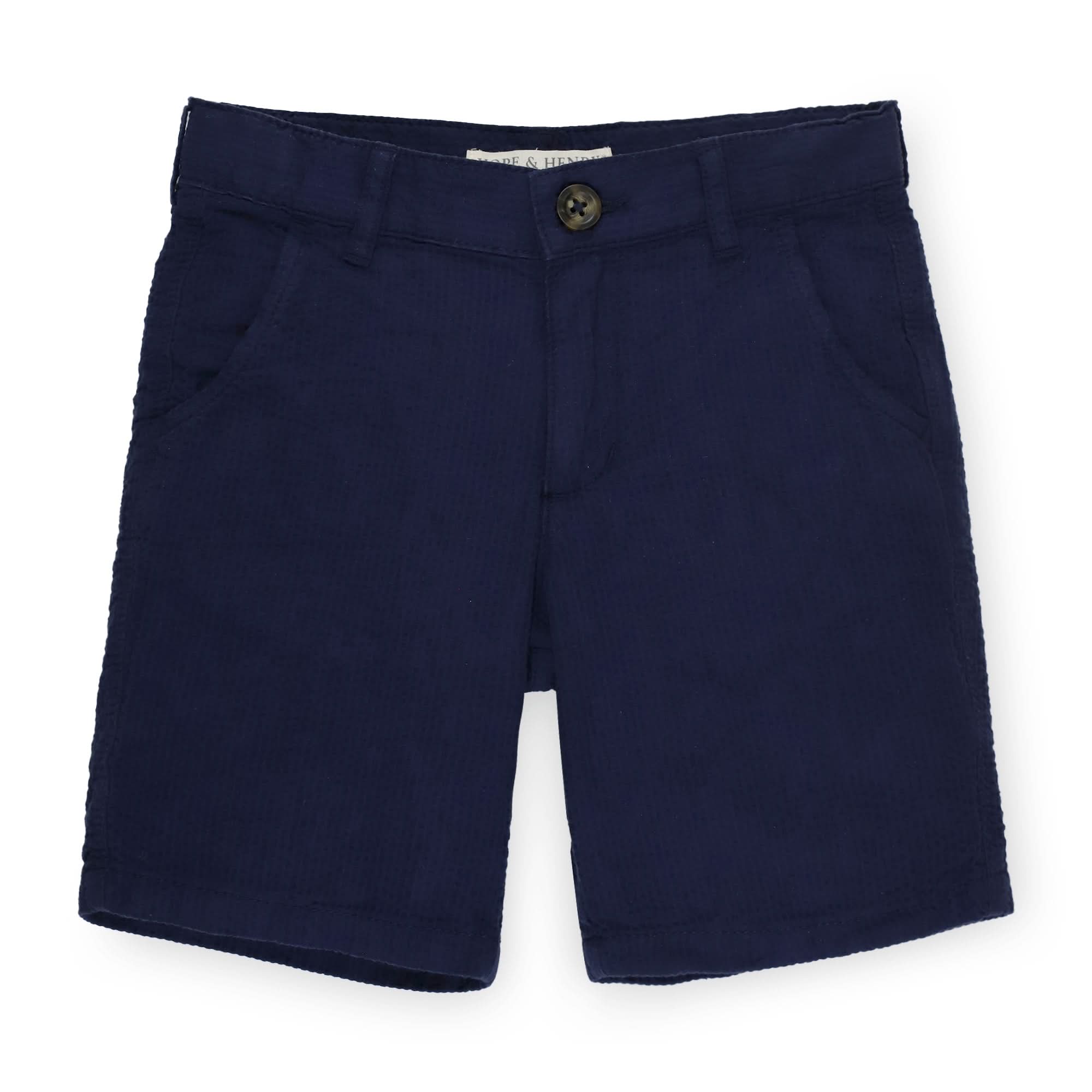 Organic Seersucker Short - Blissfully Lavender BoutiqueHope & Henry