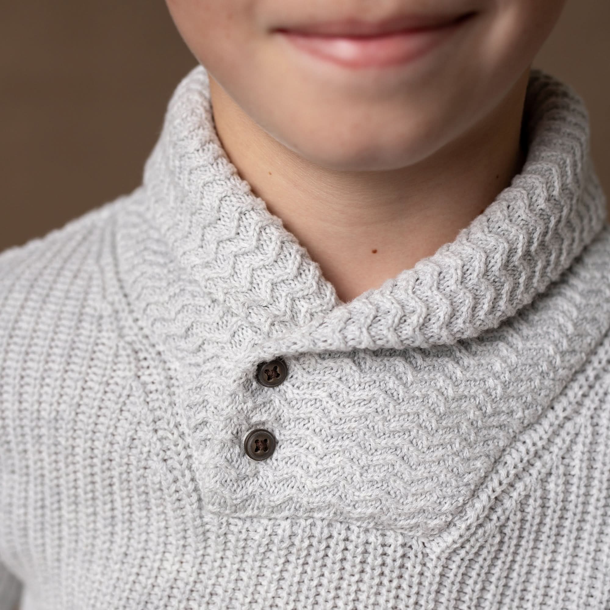Organic Shawl Collar Sweater - Blissfully Lavender BoutiqueHope & Henry