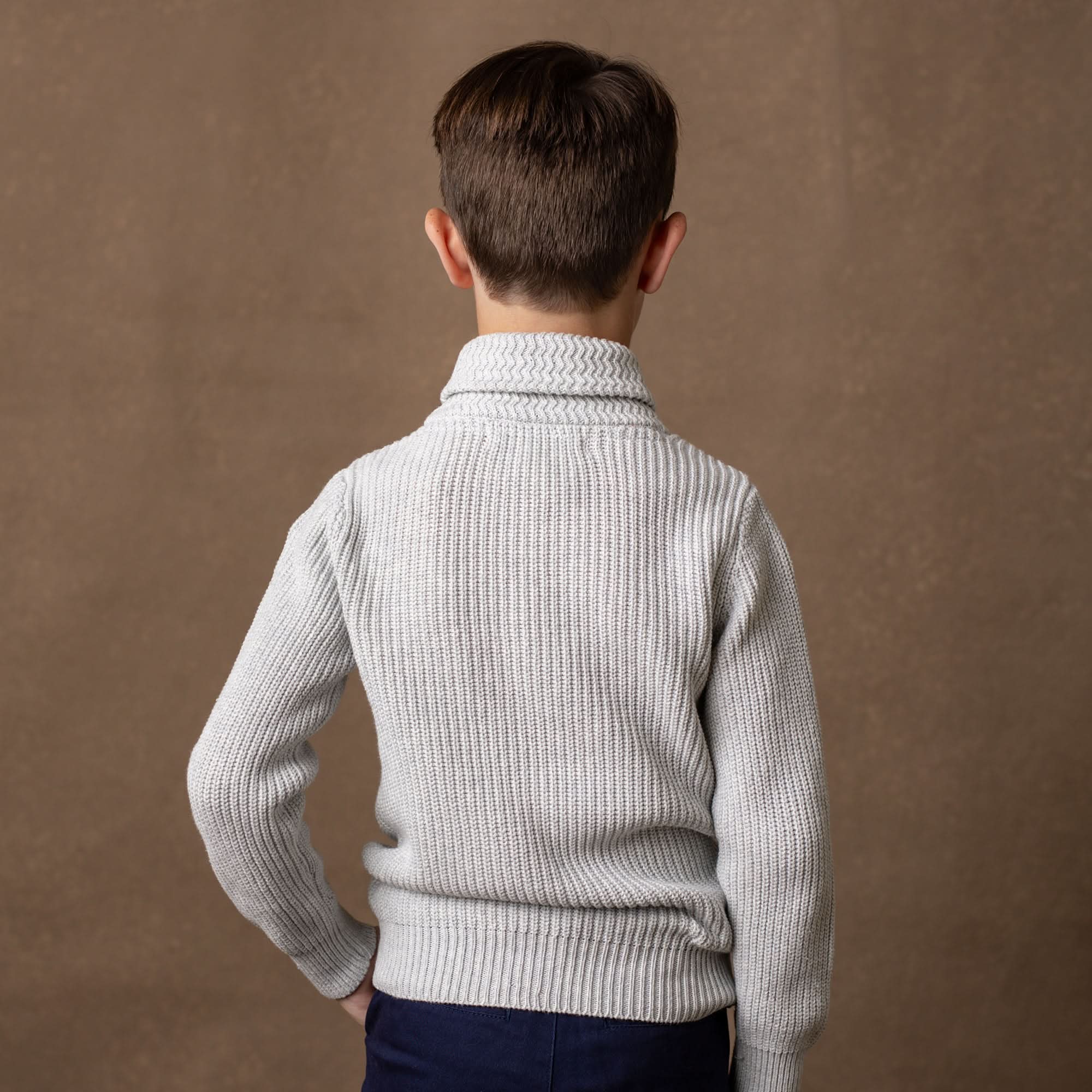 Organic Shawl Collar Sweater - Blissfully Lavender BoutiqueHope & Henry