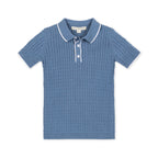 Organic Short Sleeve Sweater Polo - Blissfully Lavender BoutiqueHope & Henry