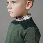 Organic Shoulder Detail Crew Neck Sweater - Blissfully Lavender BoutiqueHope & Henry