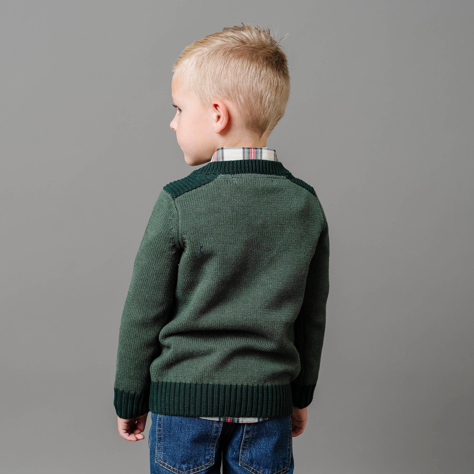 Organic Shoulder Detail Crew Neck Sweater - Blissfully Lavender BoutiqueHope & Henry