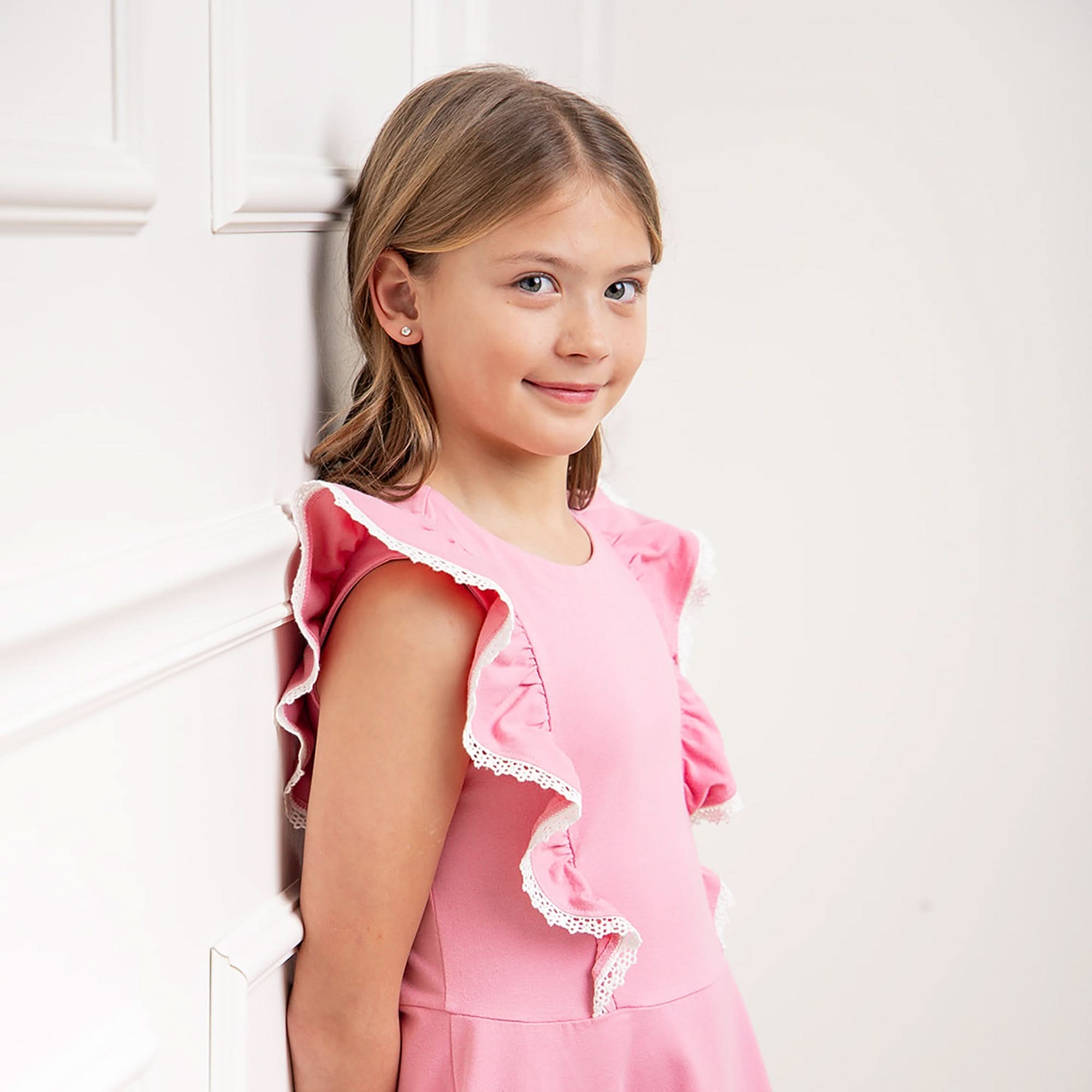 Organic Sleeveless Knit Pinafore Dress - Blissfully Lavender BoutiqueHope & Henry