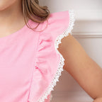 Organic Sleeveless Knit Pinafore Dress - Blissfully Lavender BoutiqueHope & Henry