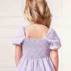 Organic Smocked Bubble Sleeve Dress - Blissfully Lavender BoutiqueHope & Henry