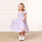 Organic Smocked Bubble Sleeve Dress - Blissfully Lavender BoutiqueHope & Henry
