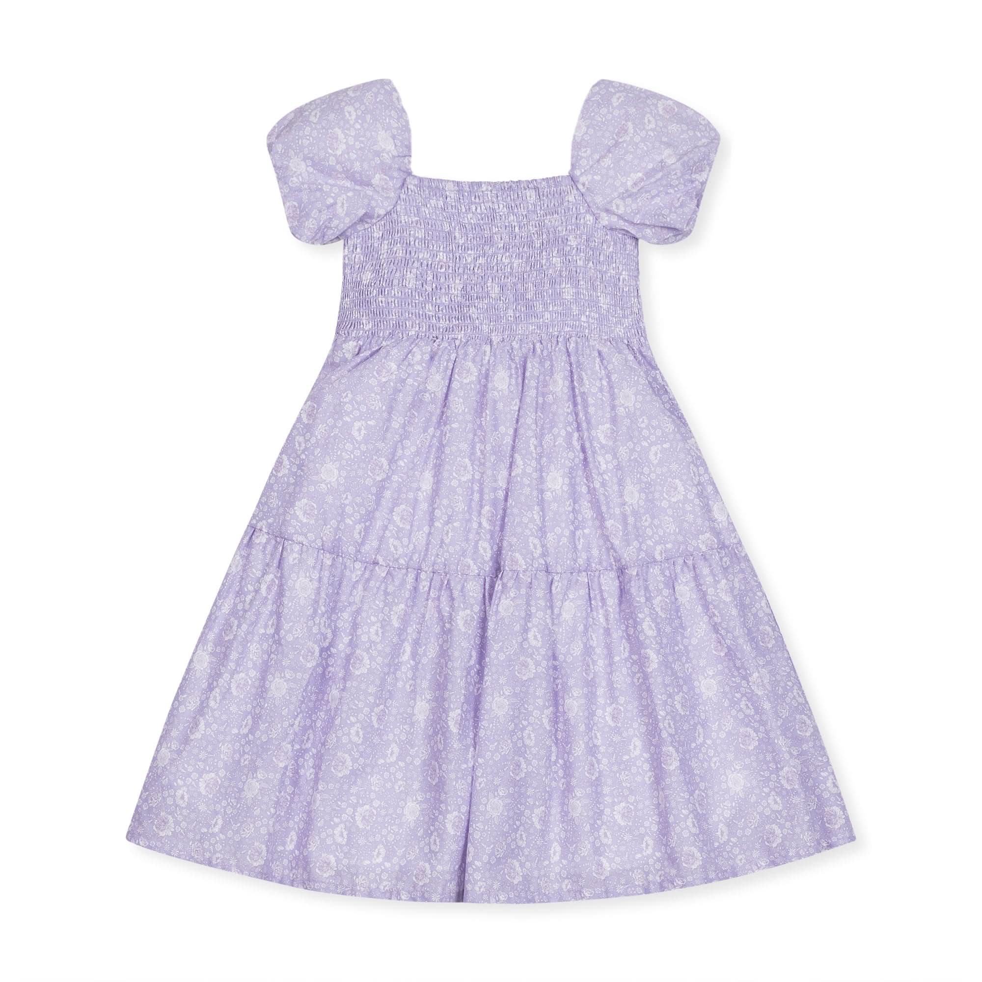 Organic Smocked Bubble Sleeve Dress - Blissfully Lavender BoutiqueHope & Henry