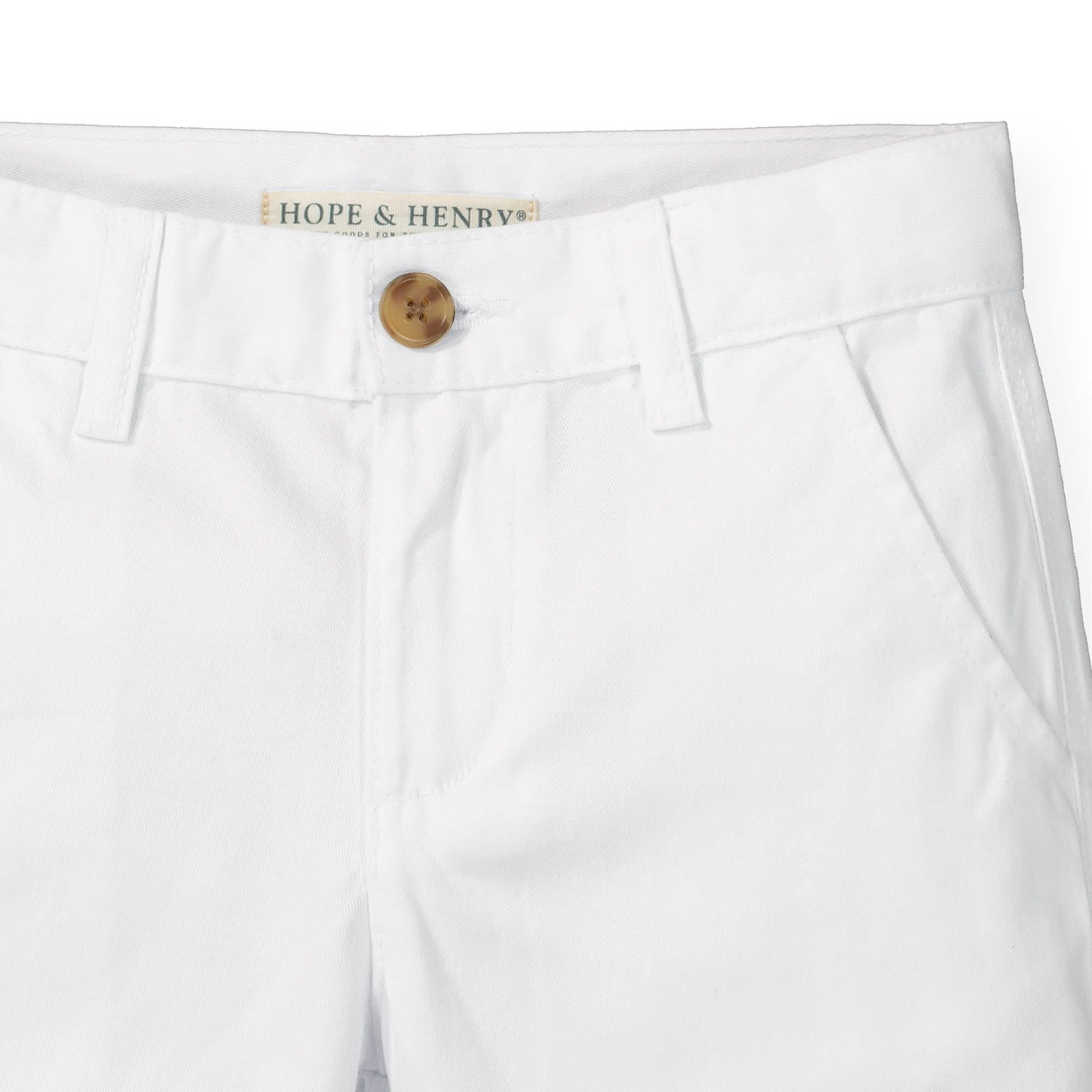 Organic Stretch Chino Short - Baby - Blissfully Lavender BoutiqueHope & Henry