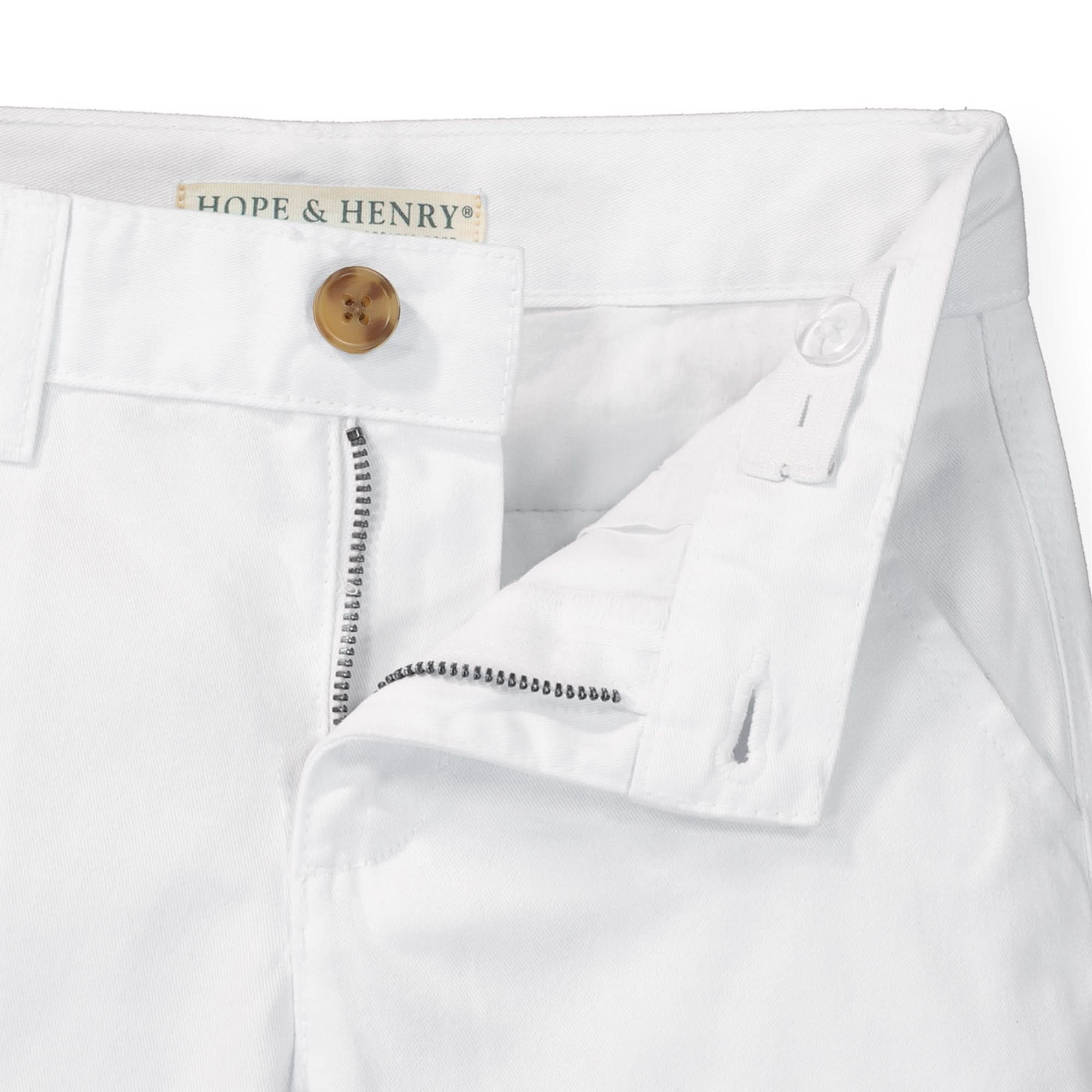 Organic Stretch Chino Short - Baby - Blissfully Lavender BoutiqueHope & Henry