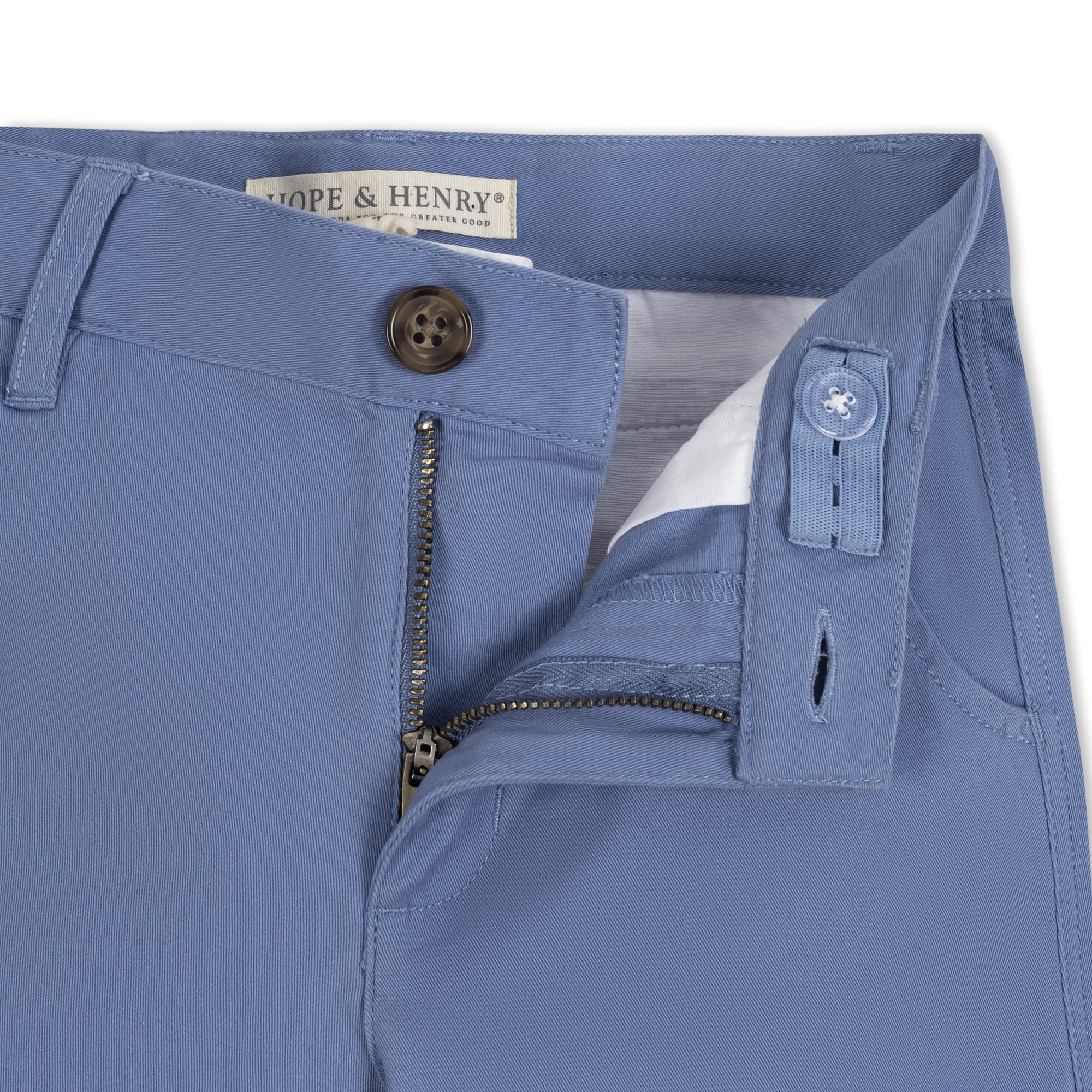 Organic Stretch Chino Short - Blissfully Lavender BoutiqueHope & Henry