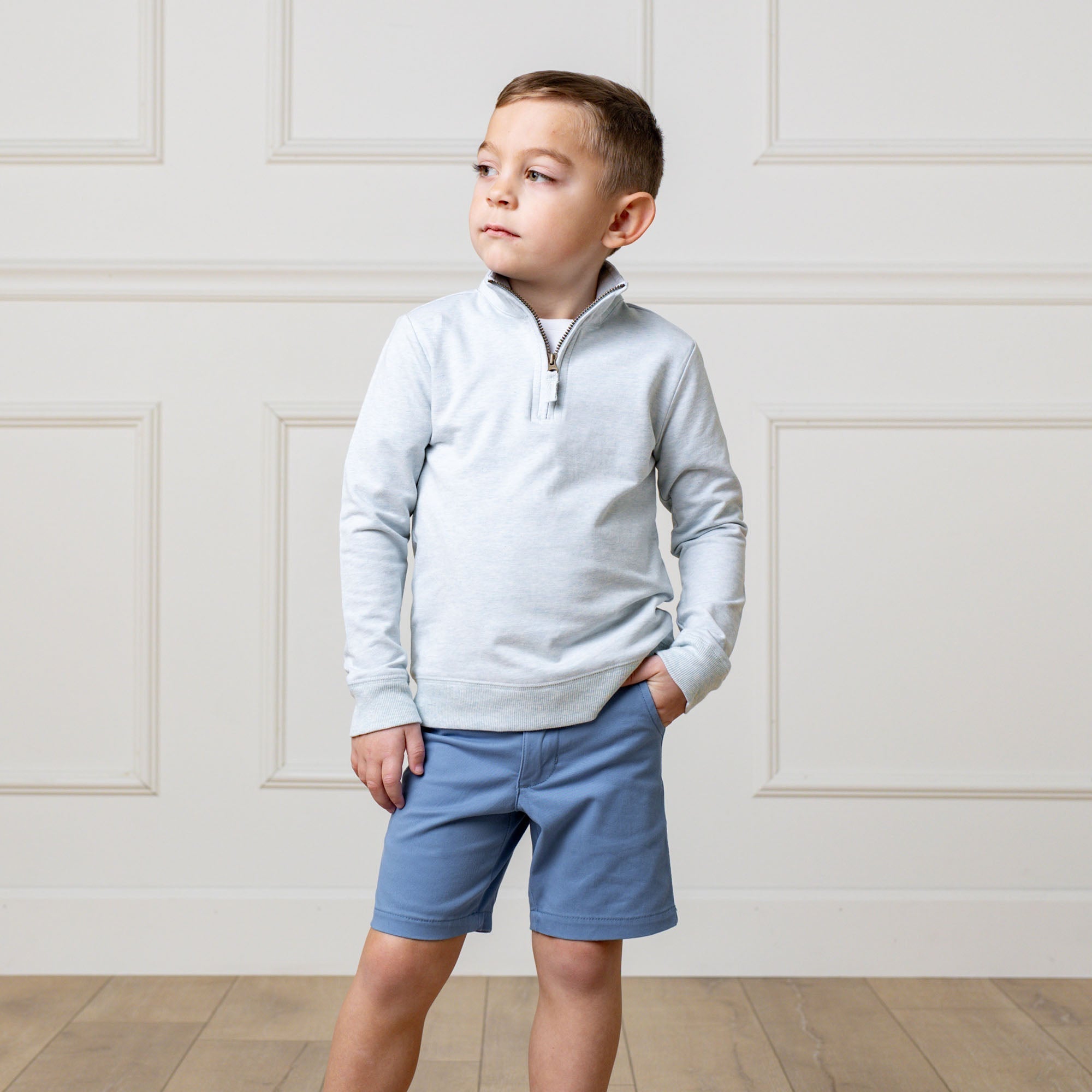 Organic Stretch Chino Short - Blissfully Lavender BoutiqueHope & Henry