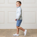 Organic Stretch Chino Short - Blissfully Lavender BoutiqueHope & Henry