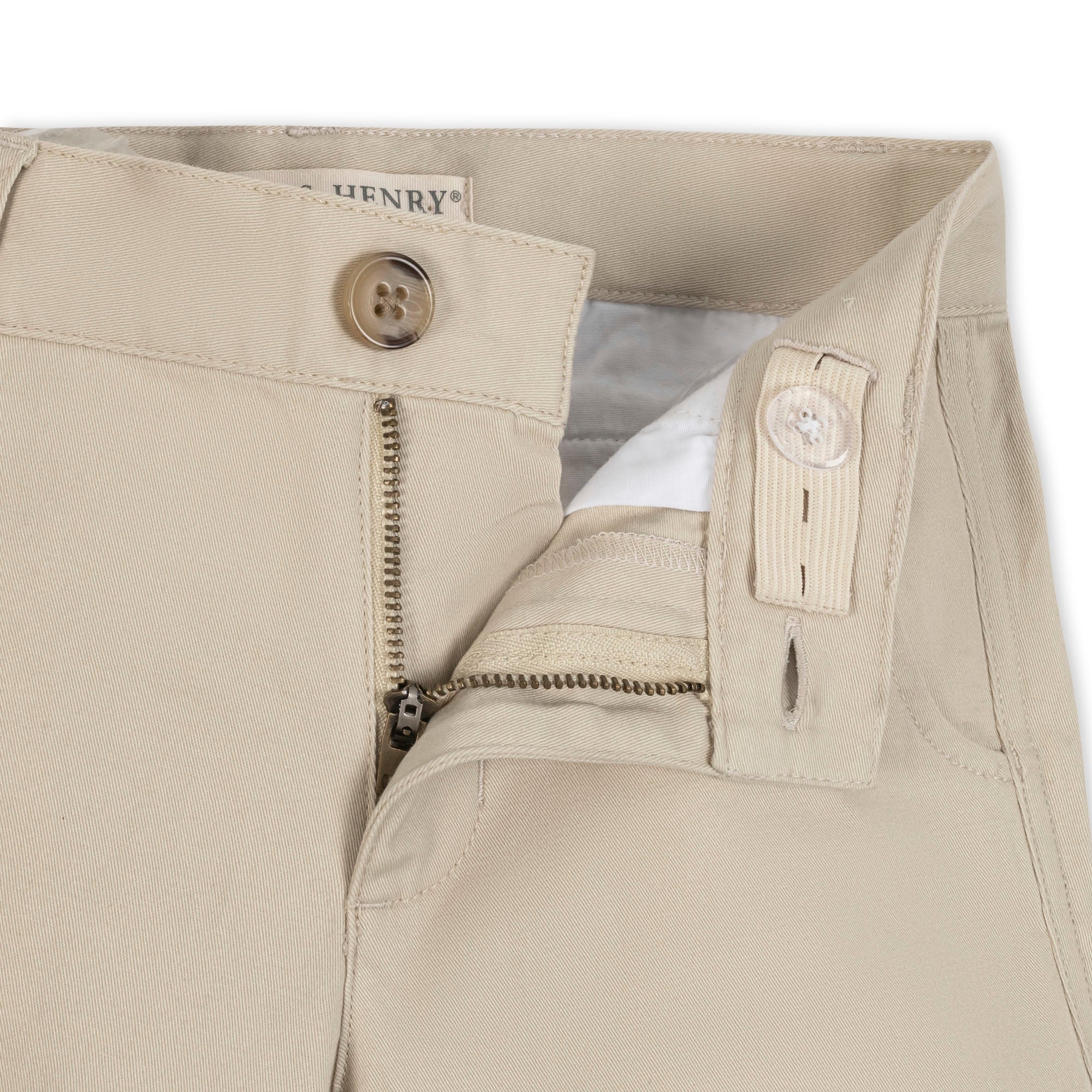 Organic Stretch Chino Short - Blissfully Lavender BoutiqueHope & Henry