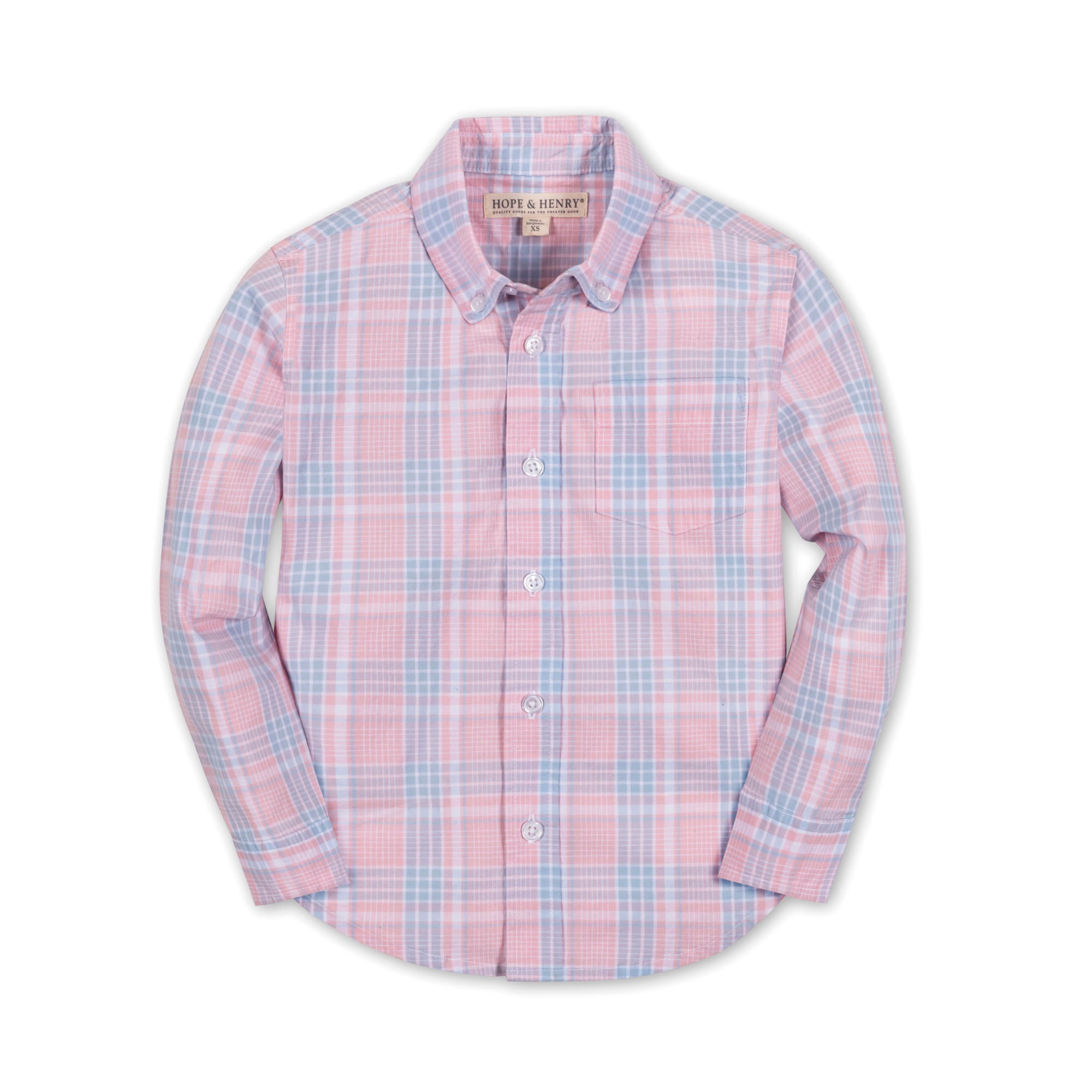 Organic Stretch Poplin Shirt - Blissfully Lavender BoutiqueHope & Henry
