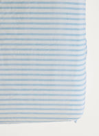 Organic Striped Crib Sheet - Blissfully Lavender BoutiqueTimo & Violet
