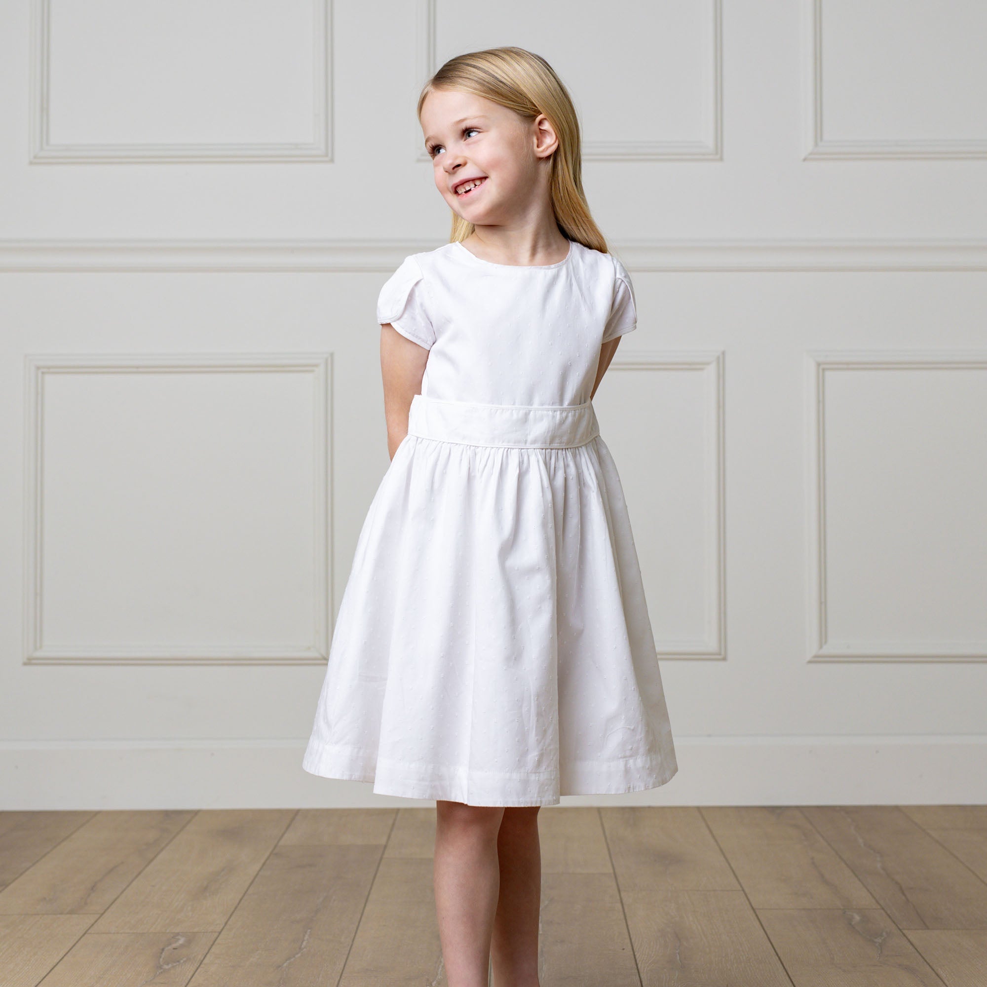 Organic Tulip Sleeve Party Dress - Blissfully Lavender BoutiqueHope & Henry