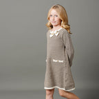 Organic Tweed Bow Sweater Dress - Blissfully Lavender BoutiqueHope & Henry