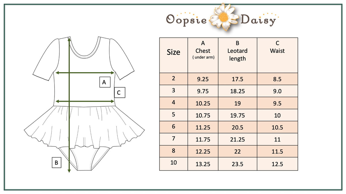 Pale Rose Ruffle Skirted Leotard - Blissfully Lavender BoutiqueOopsie Daisy