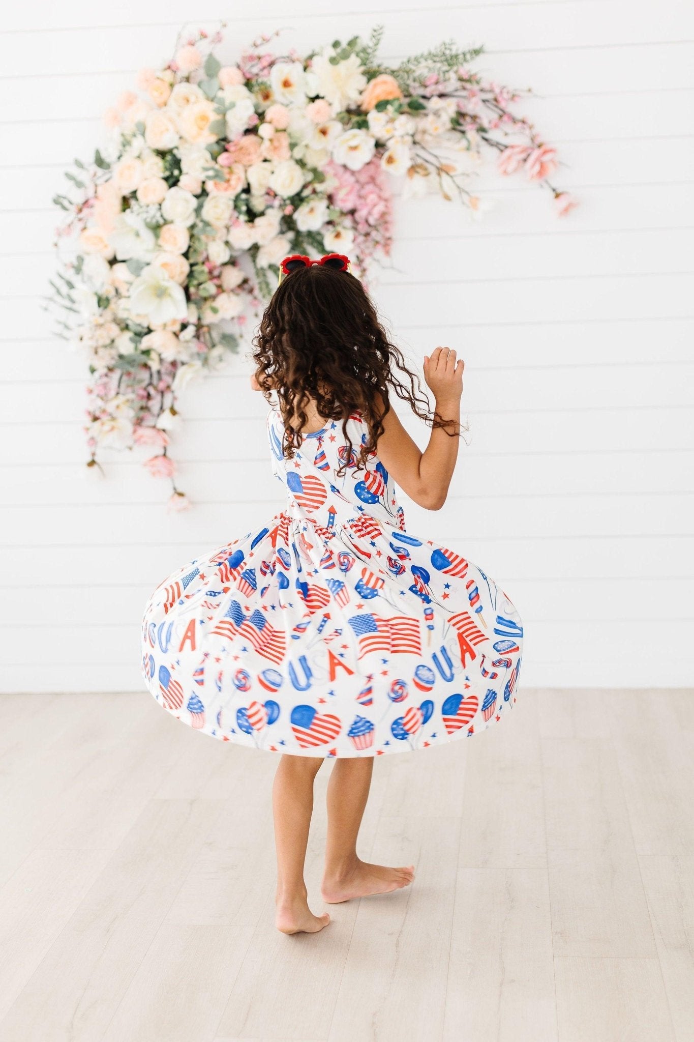 Party in the USA Tank Twirl Dress - Blissfully Lavender BoutiqueMila & Rose ®