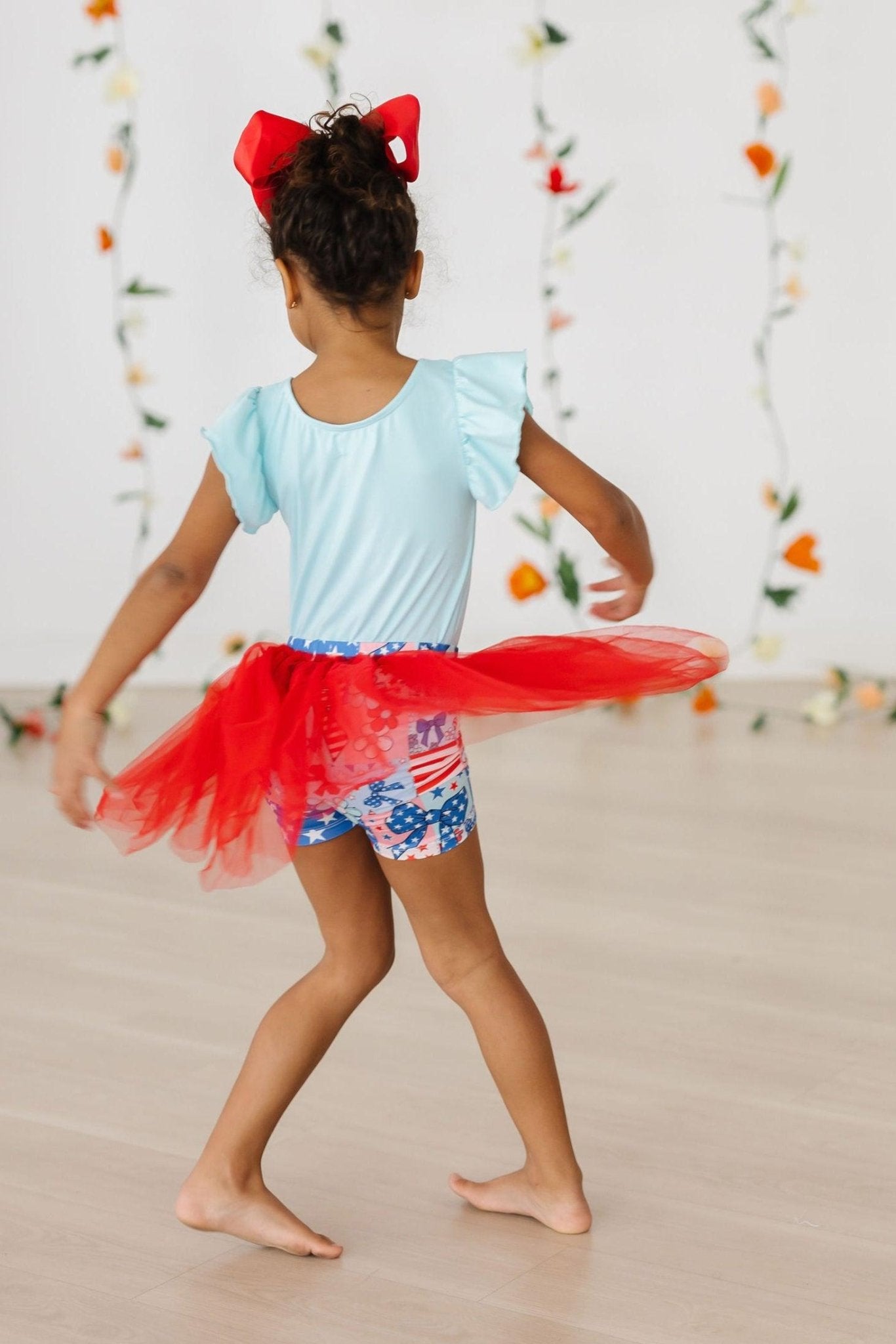 Patriotic Patchwork Tutu Shorts - Blissfully Lavender BoutiqueMila & Rose ®