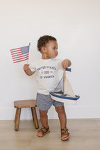 Patriotic T-Shirt - Blissfully Lavender BoutiqueMebie Baby