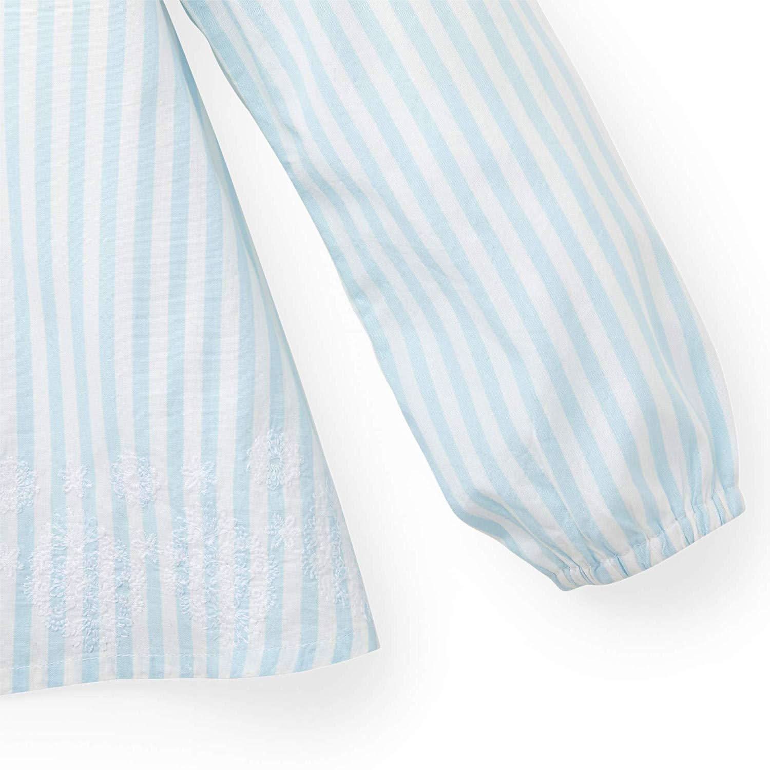 Peasant Top With Embroidery