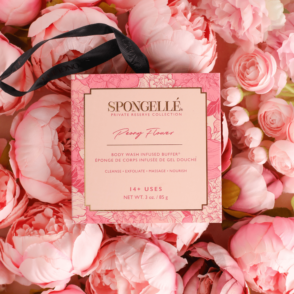 Peony Flower | Boxed Flower - Blissfully Lavender BoutiqueSpongellé