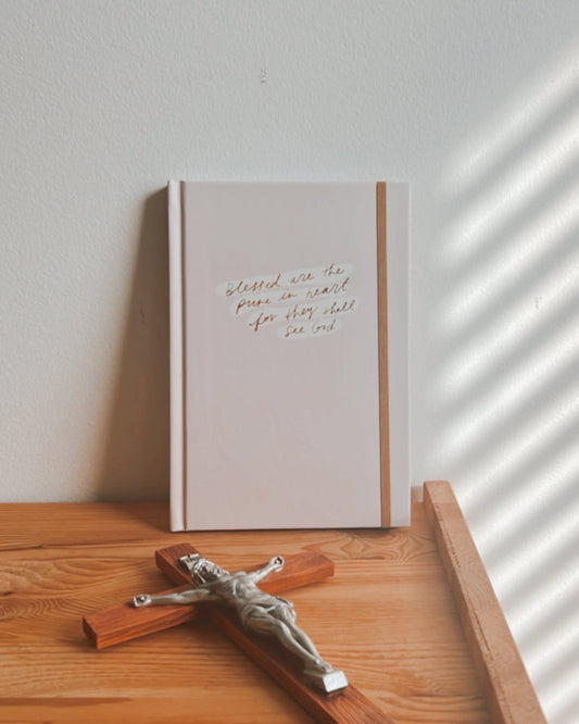 Pure in Heart Floral Prayer Journal