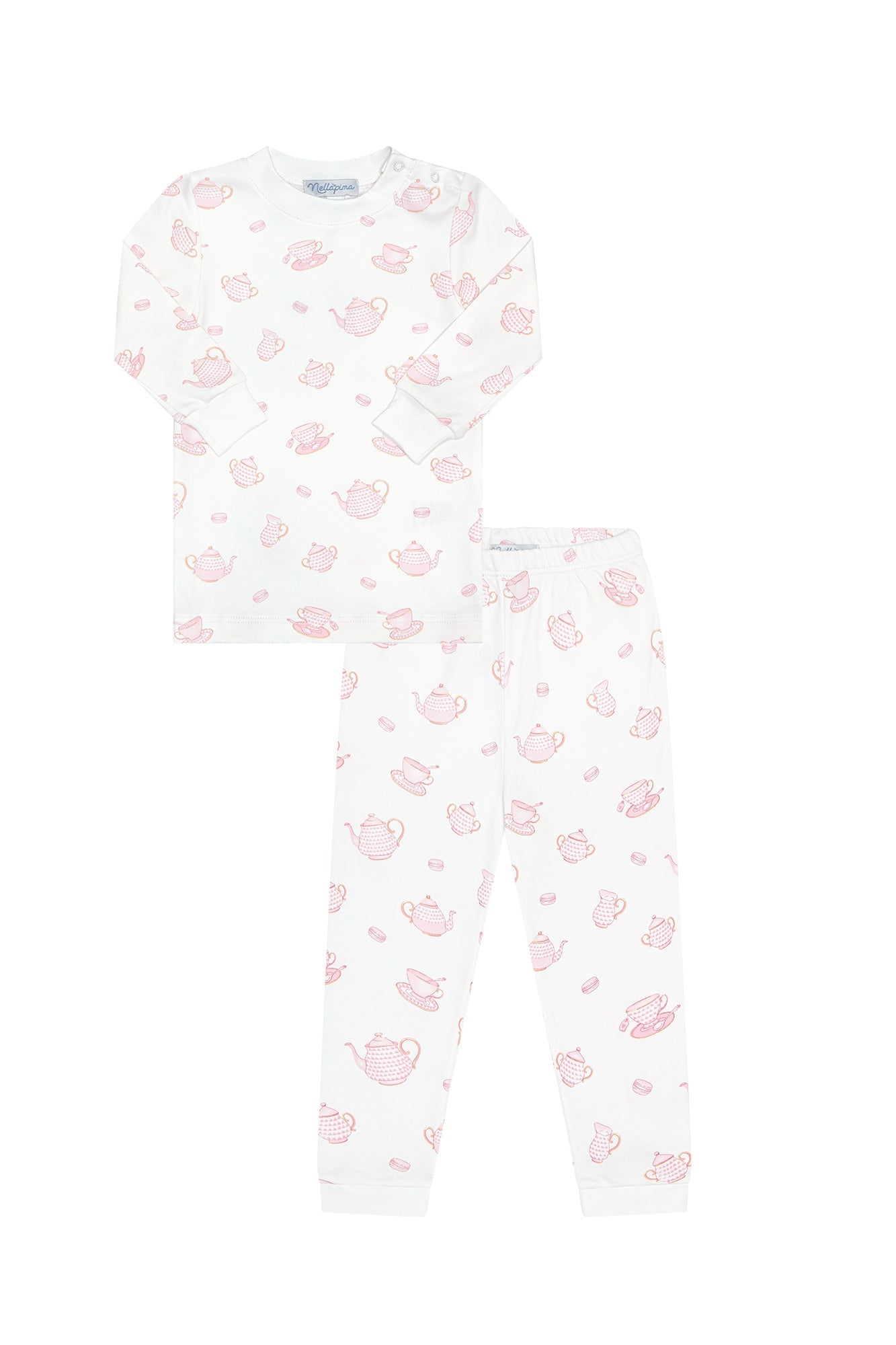 Petite Tea Time Pajamas - Blissfully Lavender BoutiqueNella Pima