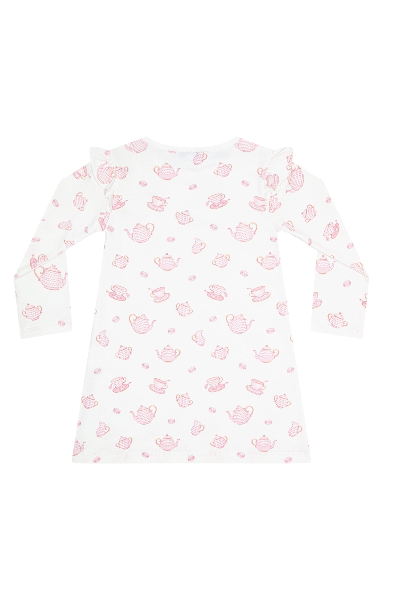 Petite Tea Time Print Playtime Dress - Blissfully Lavender BoutiqueNella Pima