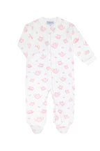 Petite Tea Time Zipper Footie - Blissfully Lavender BoutiqueNella Pima