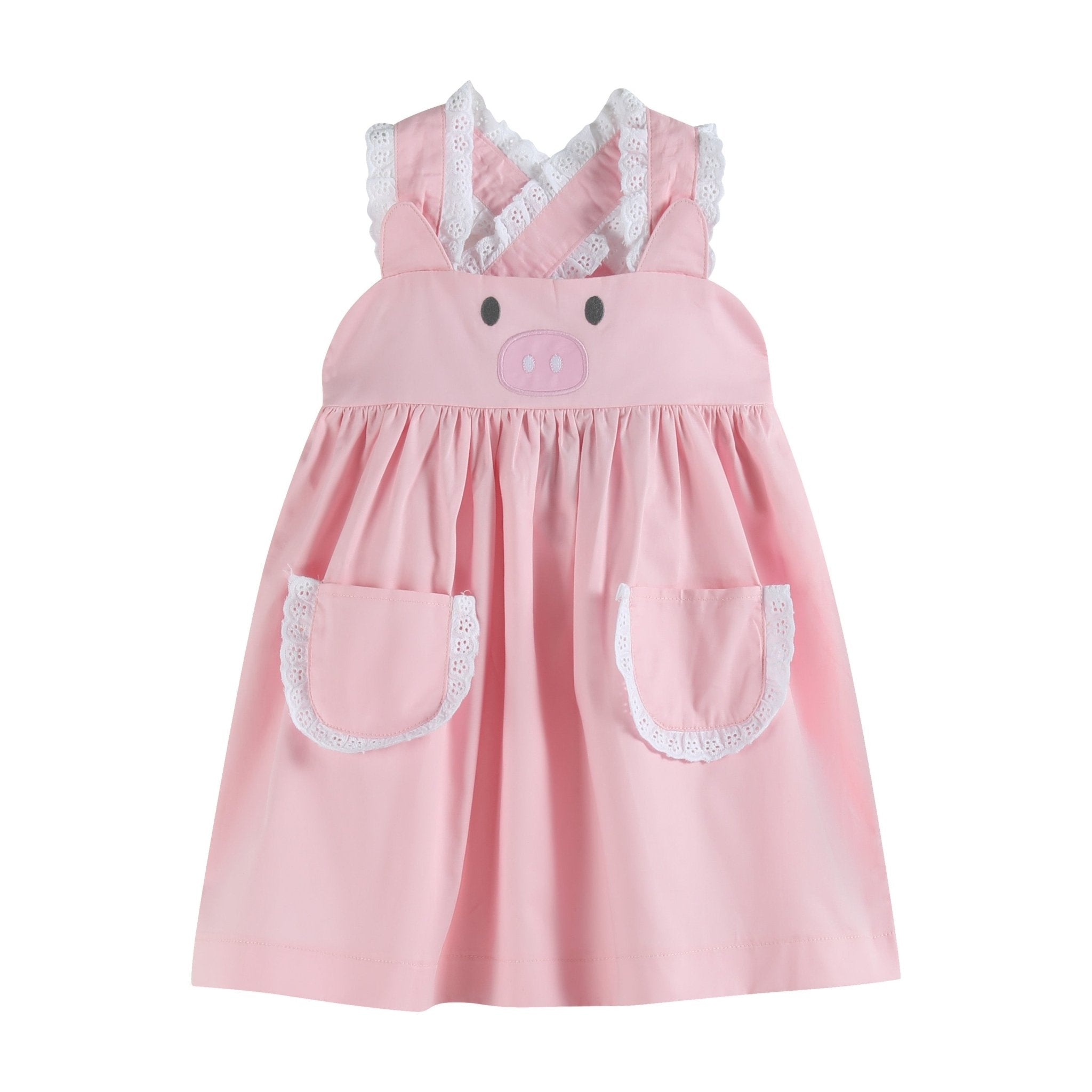 Pink Piggy Lace Dress