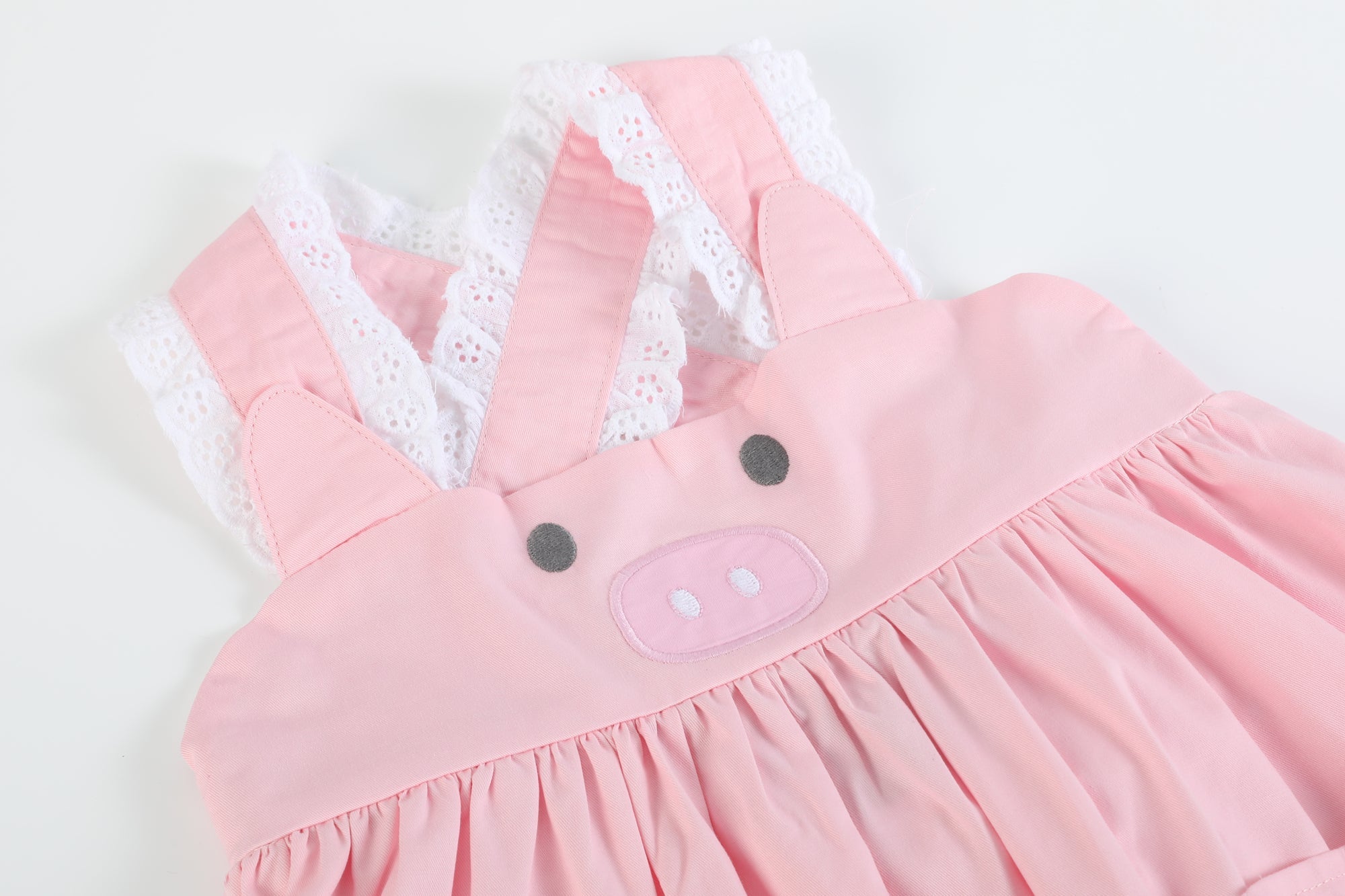 Pink Piggy Lace Dress
