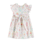 Pink and White Birthday Girl Smocked Dress