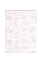 Pink Lone Star Toile Blanket - Blissfully Lavender BoutiqueNella Pima
