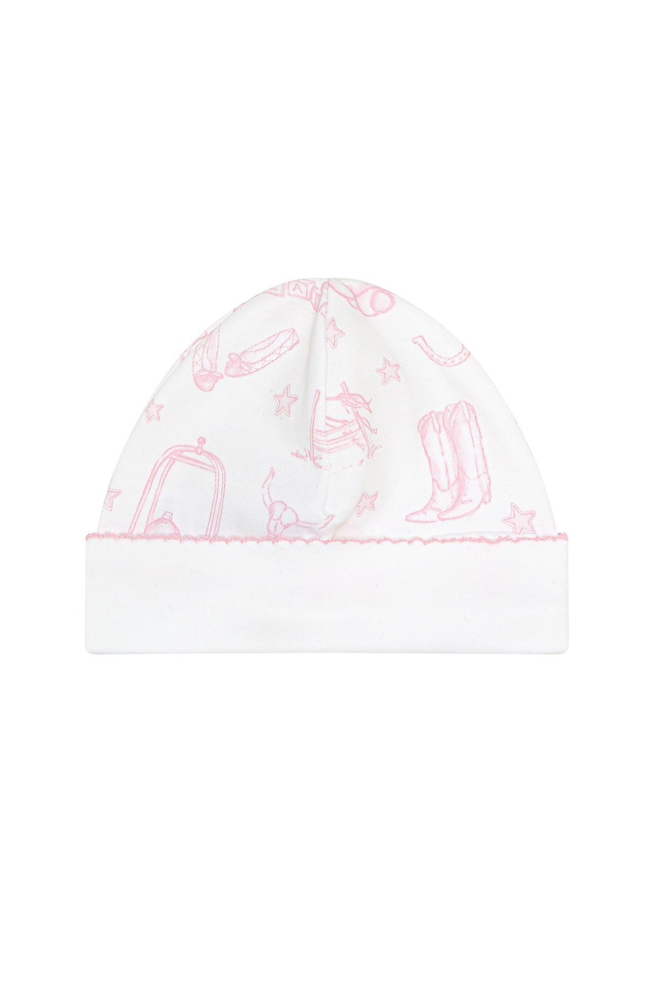 Pink Lone Star Toile Hat - Blissfully Lavender BoutiqueNella Pima