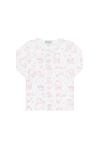 Pink Lone Star Toile Pajamas - Blissfully Lavender BoutiqueNella Pima