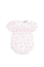 Pink Lone Star Toile Smocked Bubble - Blissfully Lavender BoutiqueNella Pima